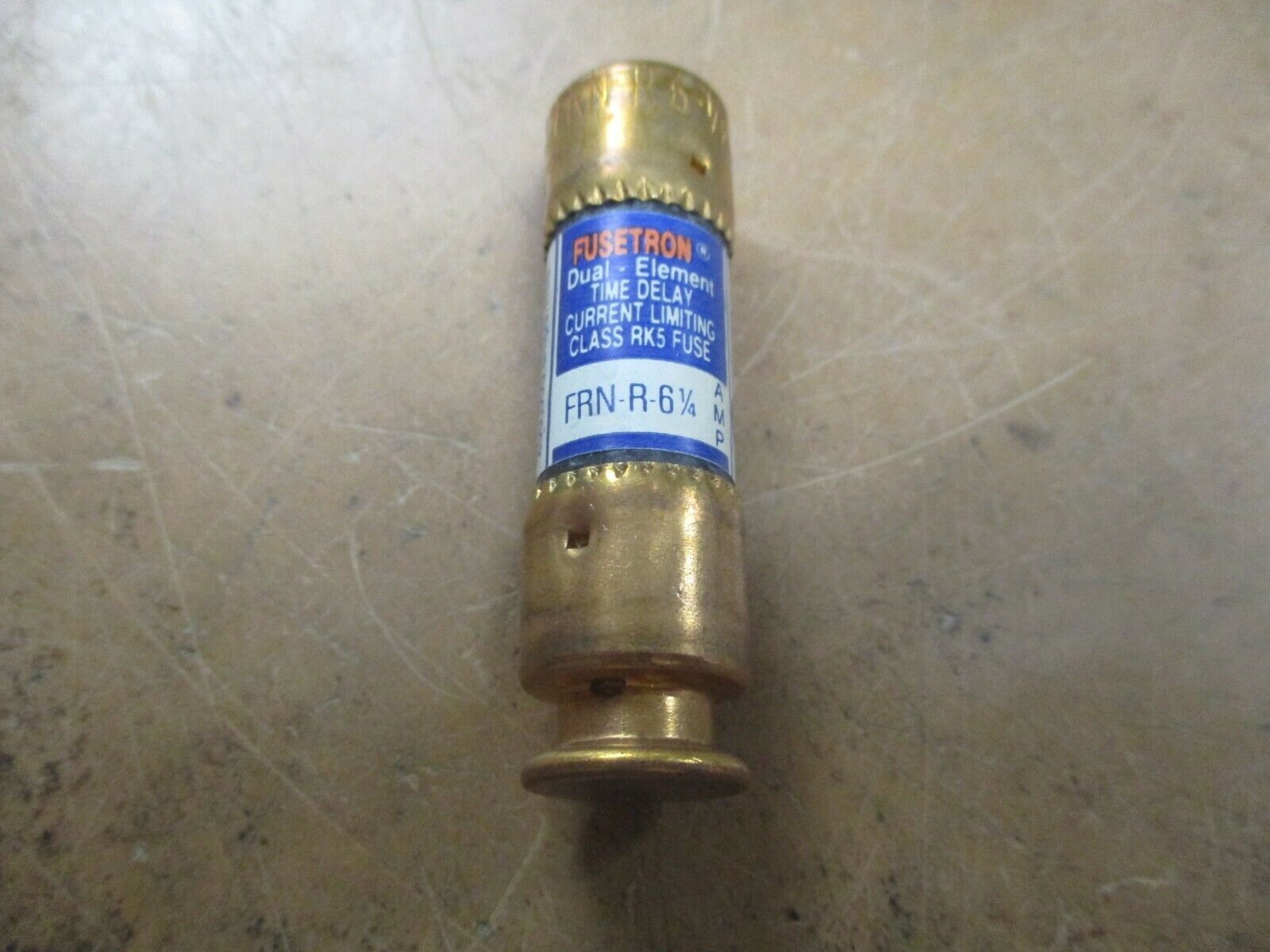Bussmann Fusetron Fuse FRN-R 6-1/4 6-1/4A 250V *Box of 10* New Surplus