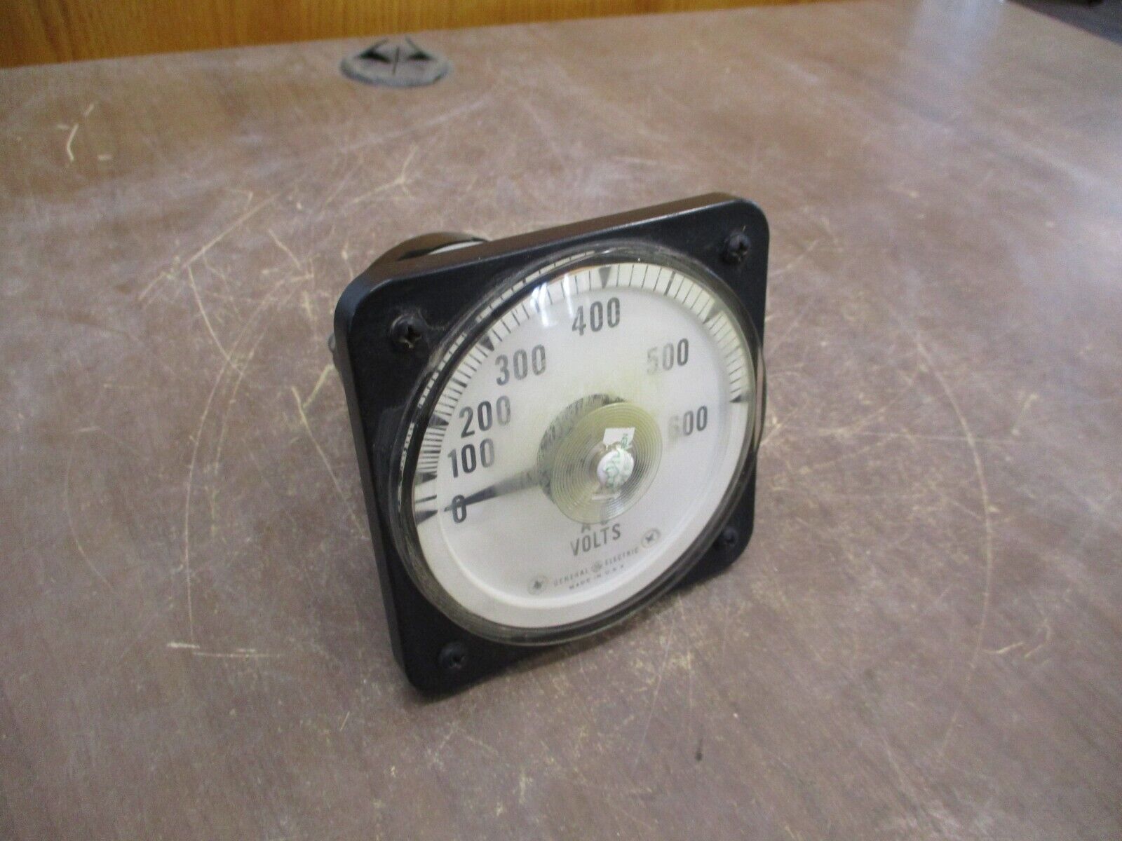 GE Type AB-30 AC Voltmeter 50-105021-SJSJ1 Range: 0-600V Used
