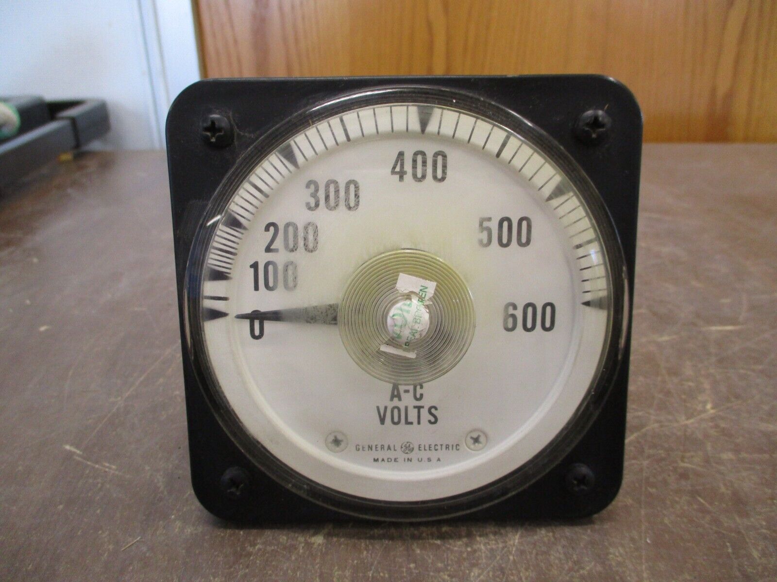 GE Type AB-30 AC Voltmeter 50-105021-SJSJ1 Range: 0-600V Used