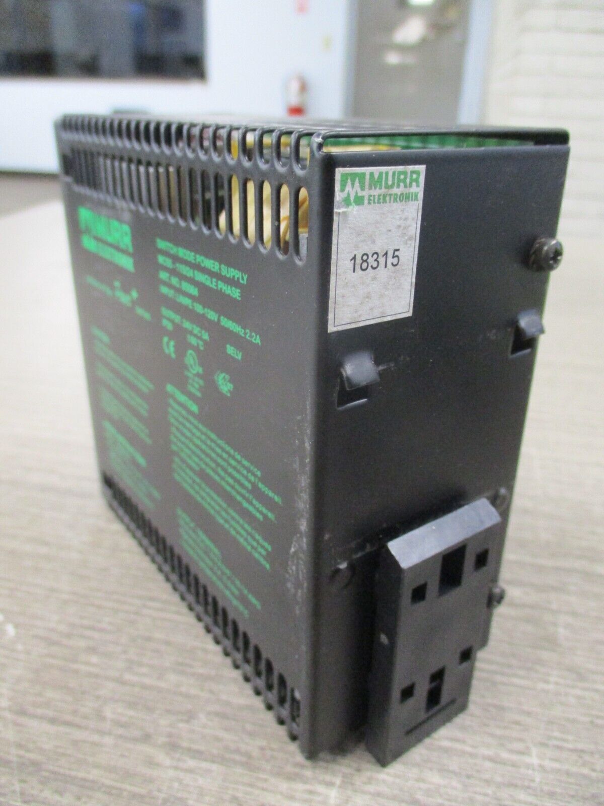 Murr Power + Switch Mode Power Supply 85084 Input: Output: Used