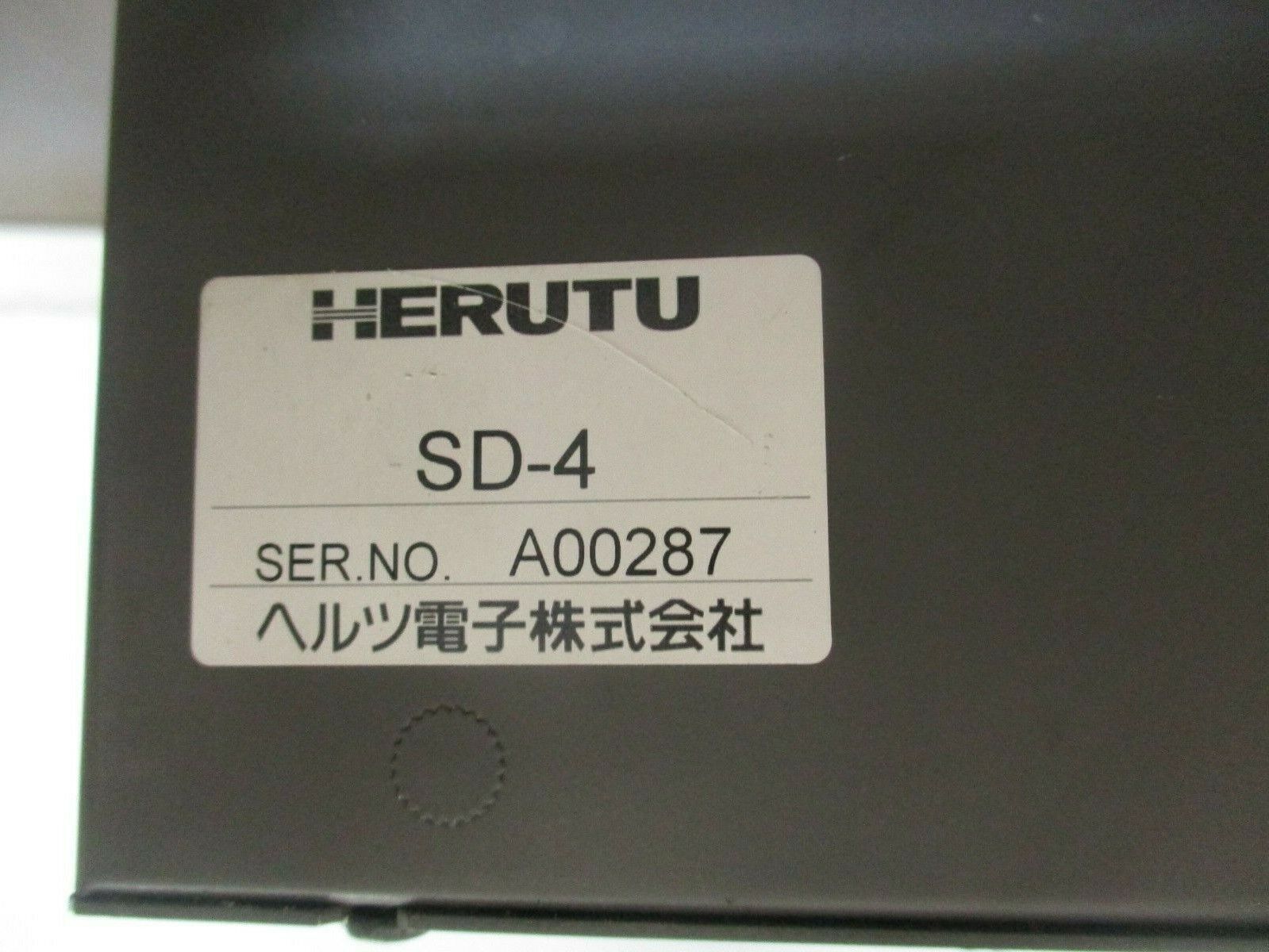 Herutu Compact Production Control Indicator SD-4 12 VDC Used