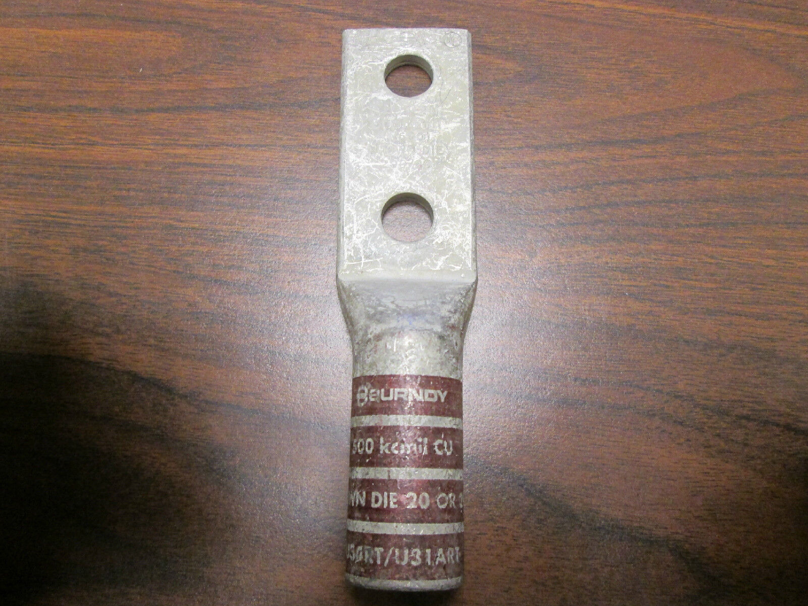 Burndy 500 kcmil CU Brown Die NO. 20 or 299 U34RT/U31ART New Surplus