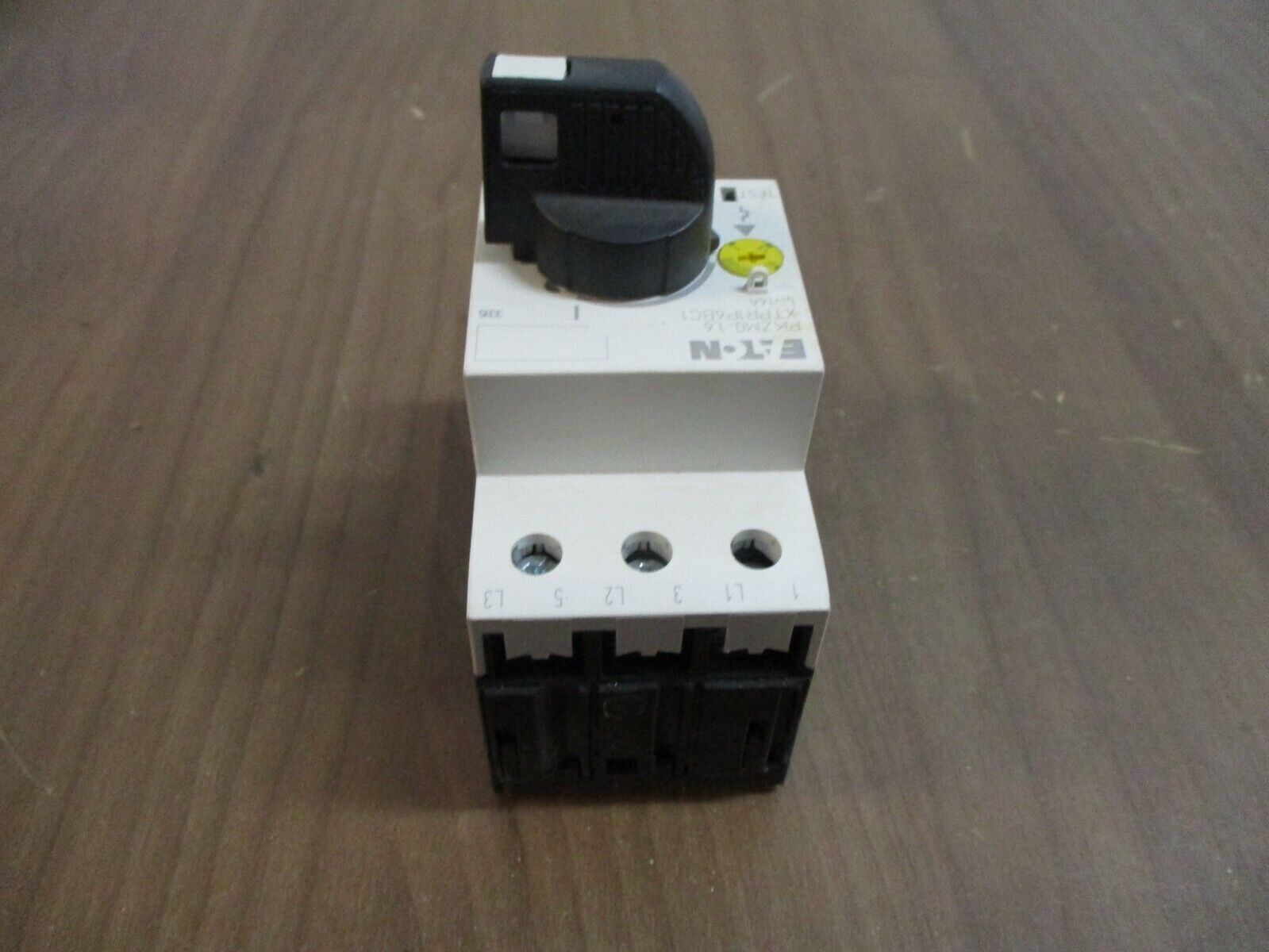Eaton Manual Starter PKZM0-1.6XTPR1P6BC1 Trip: 1-1.6A Used