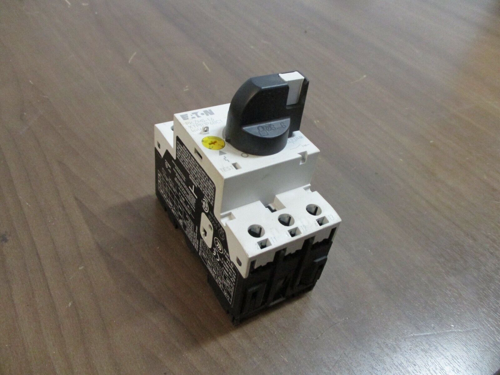Eaton Manual Starter PKZM0-1.6XTPR1P6BC1 Trip: 1-1.6A Used