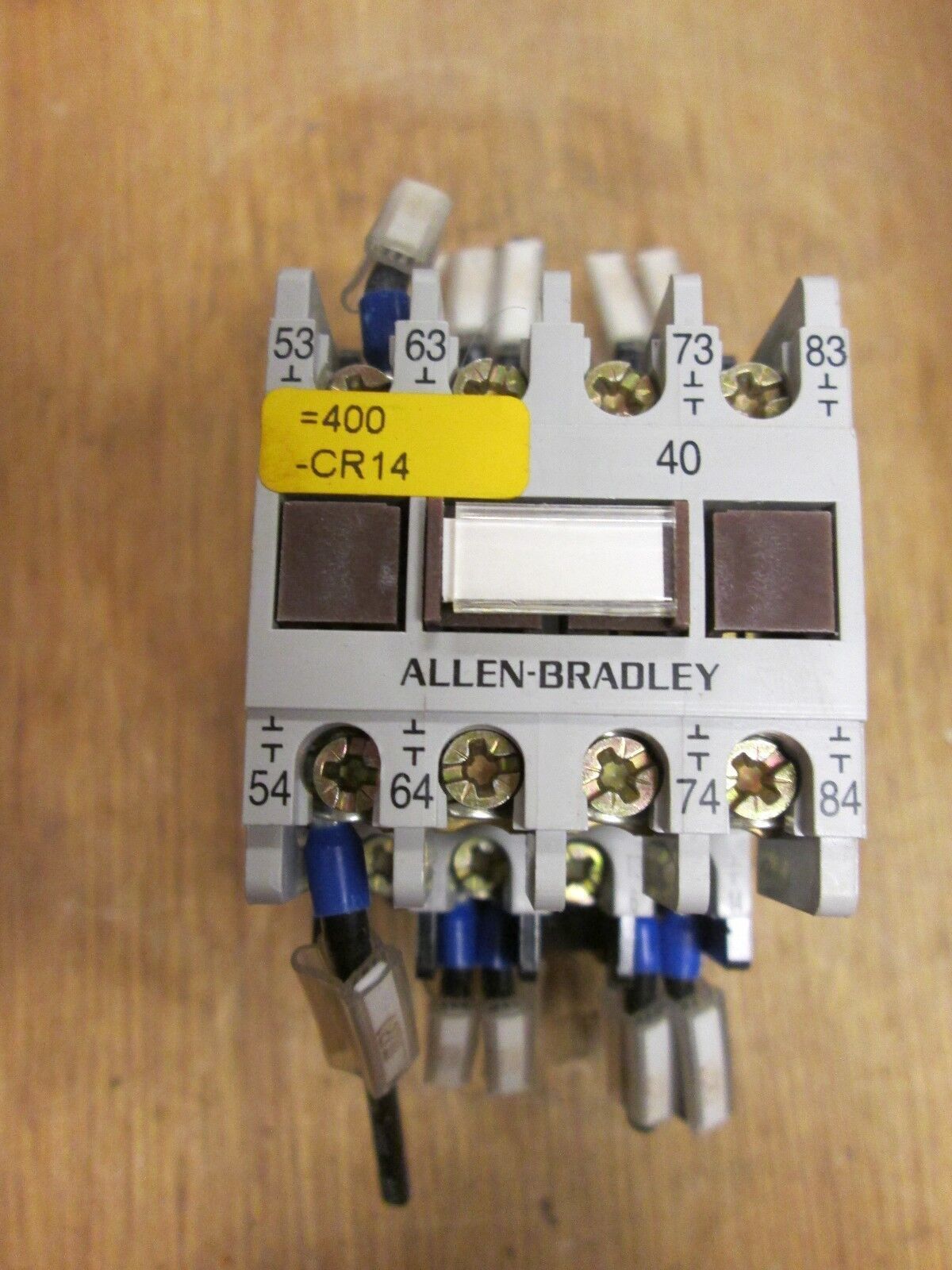 Allen-Bradley Contactor 100-A0ND3 195-FA40 199-FSMA1 9A 600V 120V Coil Used