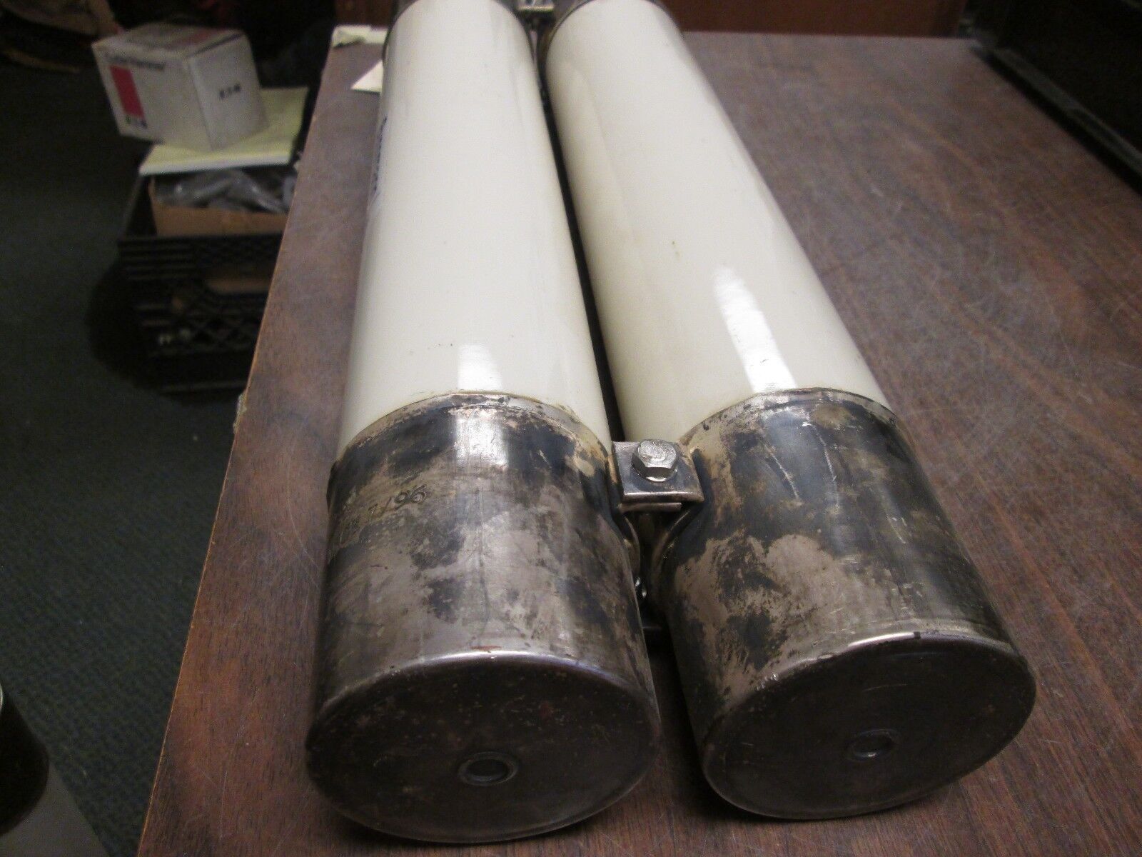 Bussmann High Voltage H.R.C. Fuse FFVHK 150E Amps 15.5KV Used