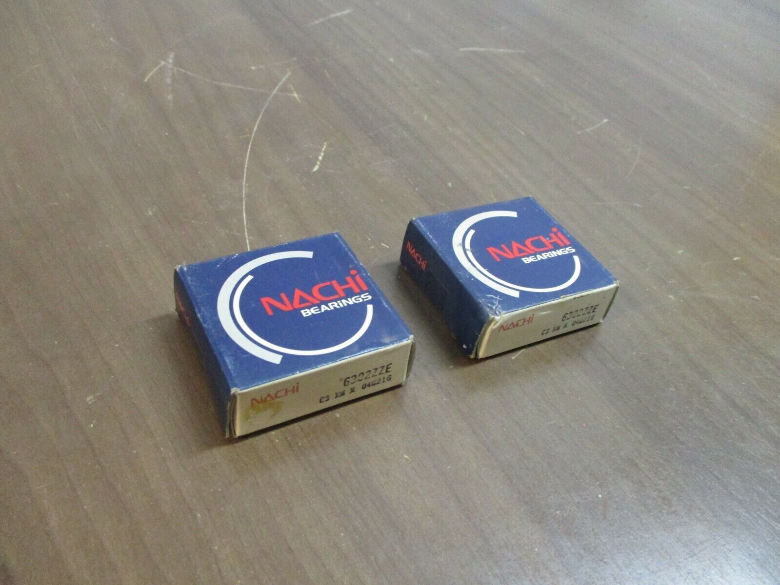 Nachi Ball Bearing 6302ZZE *Lot of 2* New Surplus