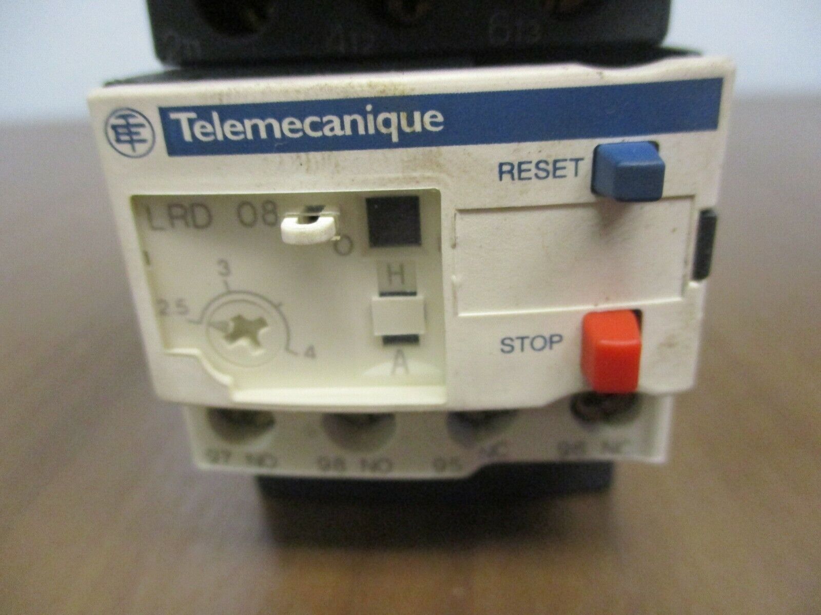 Telemecanique Starter LC1 D09 / LRD 08 120V Coil 25A 600V Trip: 2.5-4A Used