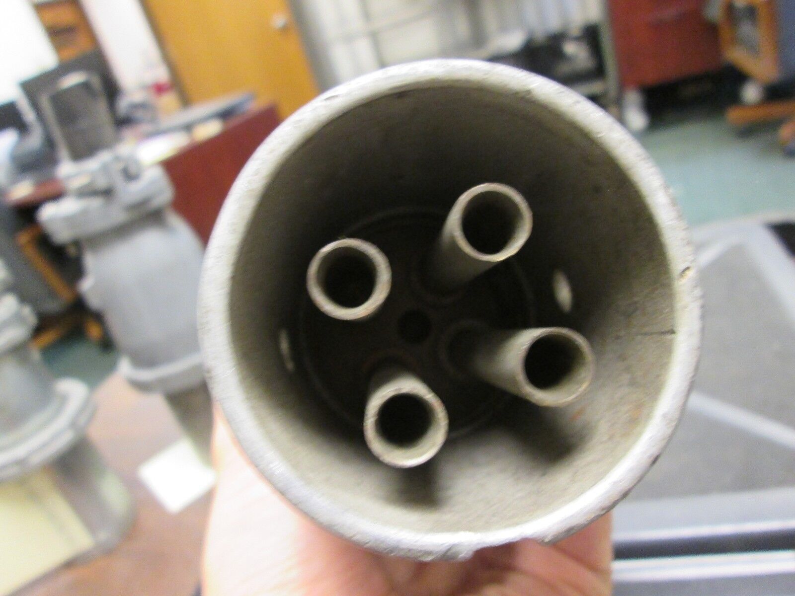 Crouse-Hinds Plug APJ10455 100A 600V 4W 4P **Missing Wire Clamps**