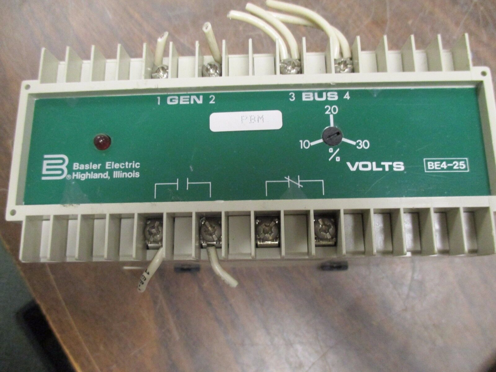 Basler Electric Sync-Check Relay BE4-25 120V 50/60Hz Used