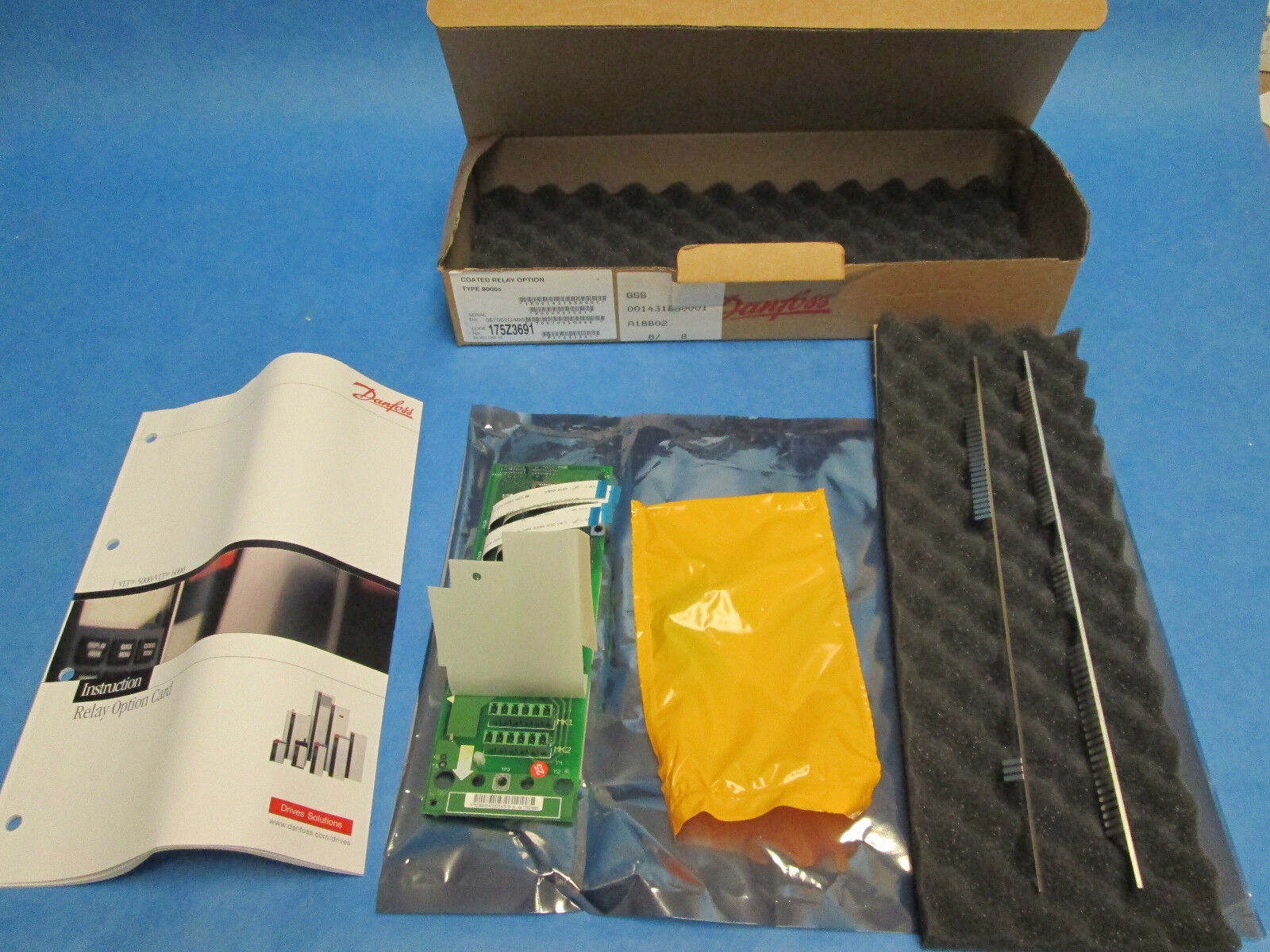 Danfoss Coated Relay Option 175Z3663 New Surplus