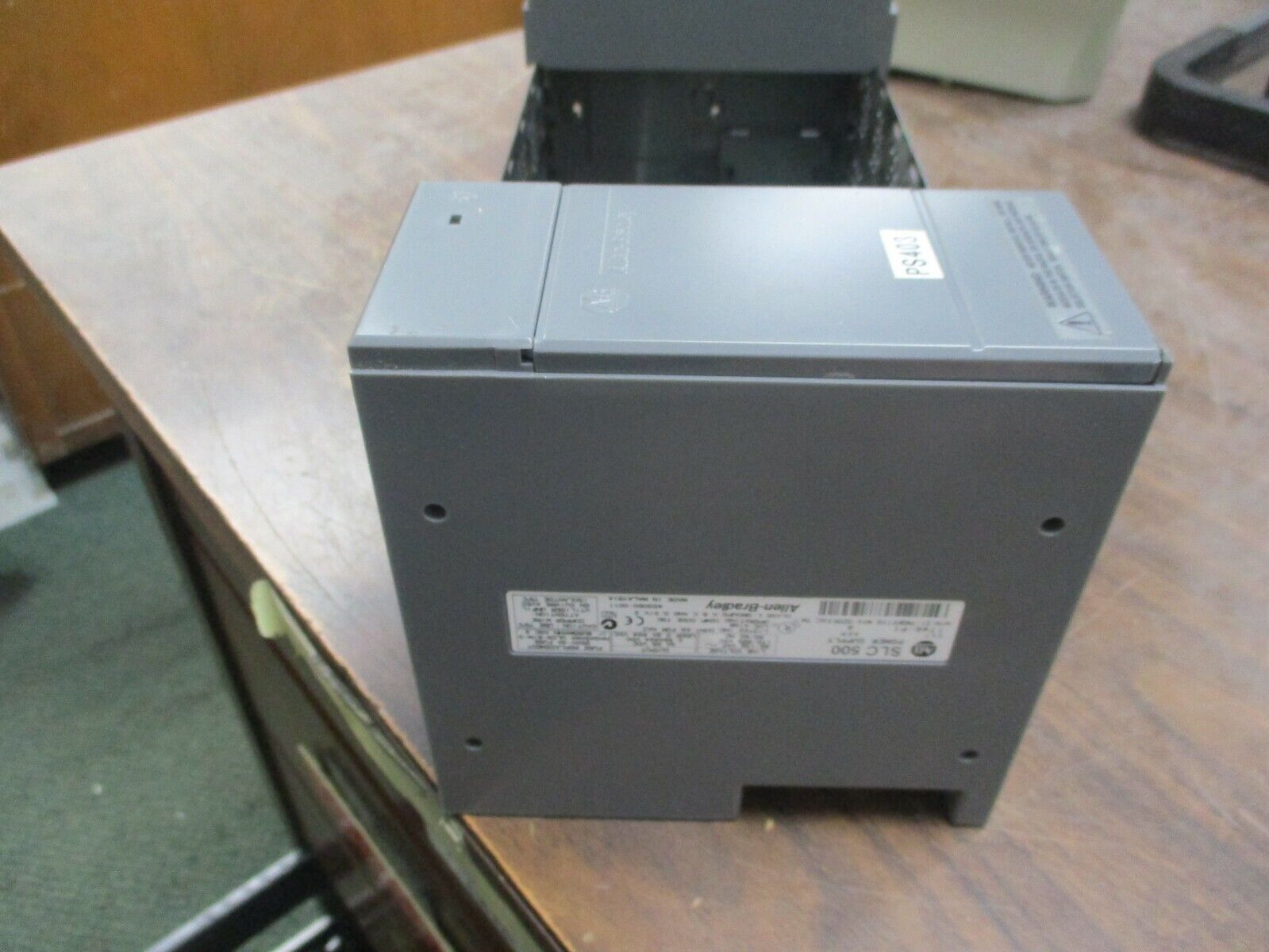 Allen-Bradley SLC 500 PLC Rack w/ Power Supply 1746-A7 / 1746-P1 7-Slot Used