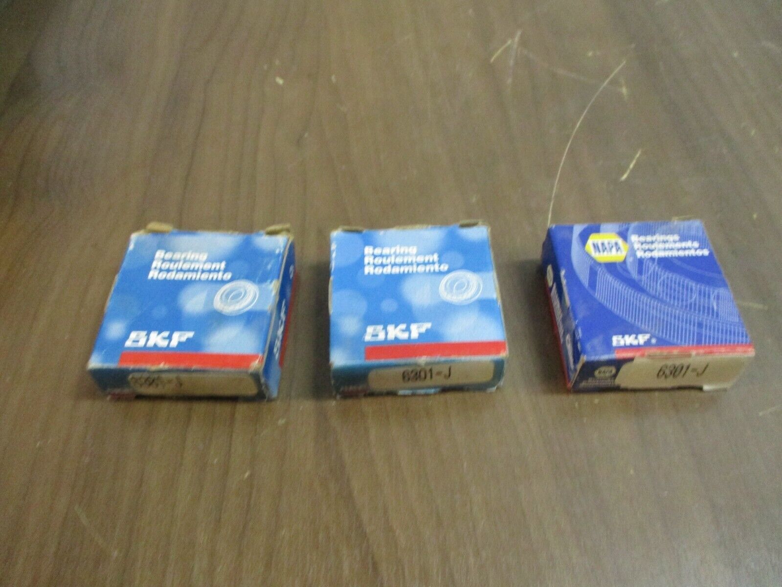 SKF Bearing 6301-J *Lot of 3* *Some Shelfwear* New Surplus
