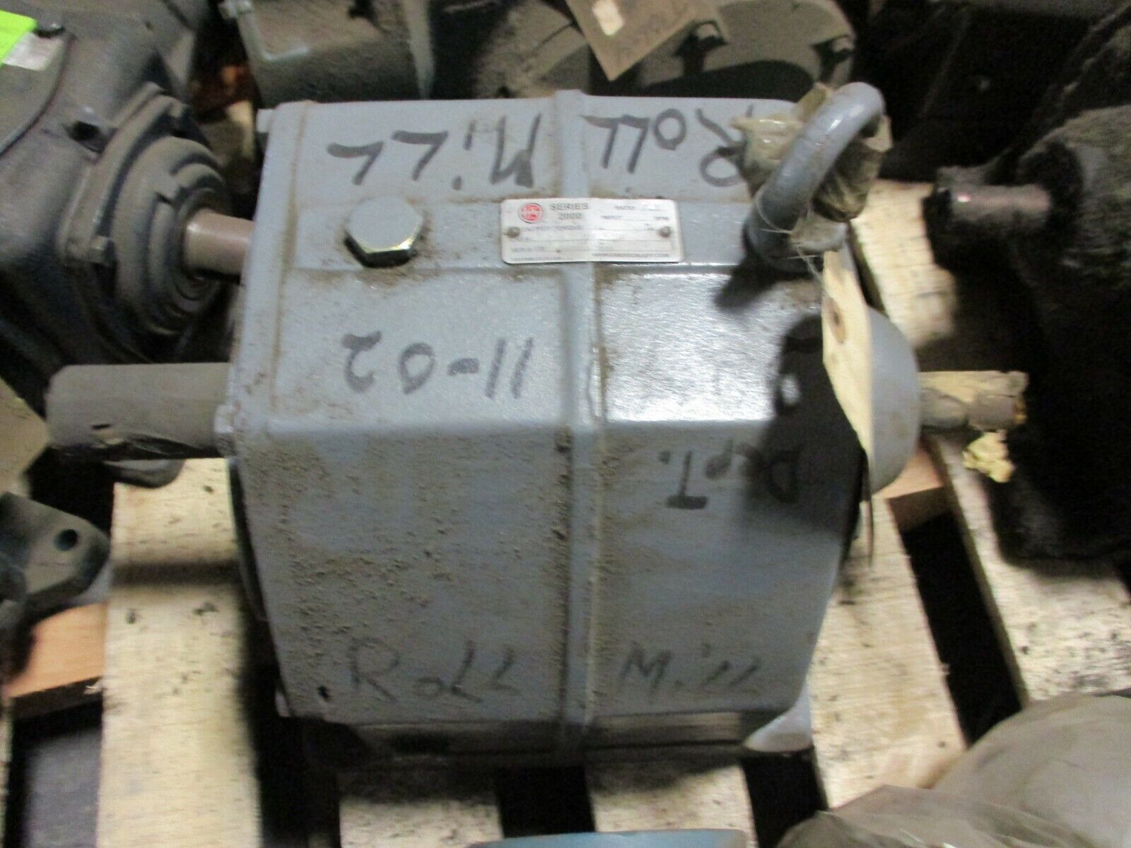 US Motors Series 2000 Reducer 2402SB37.1AR Ratio: 7.1:1 Used