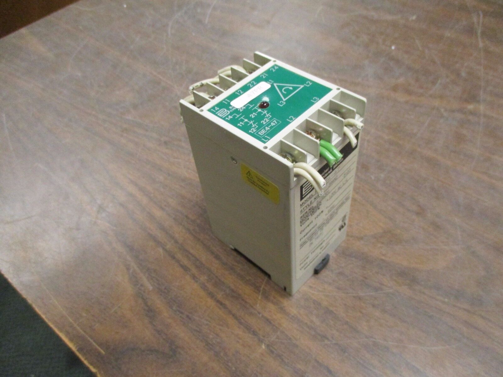 Basler Electric Phase Balance Relay BE4-47 120V 60Hz Used