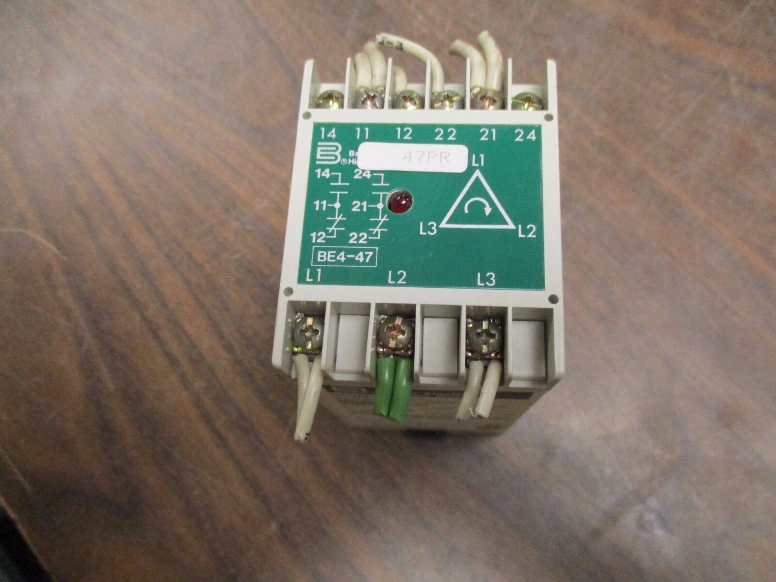 Basler Electric Phase Balance Relay BE4-47 120V 60Hz Used