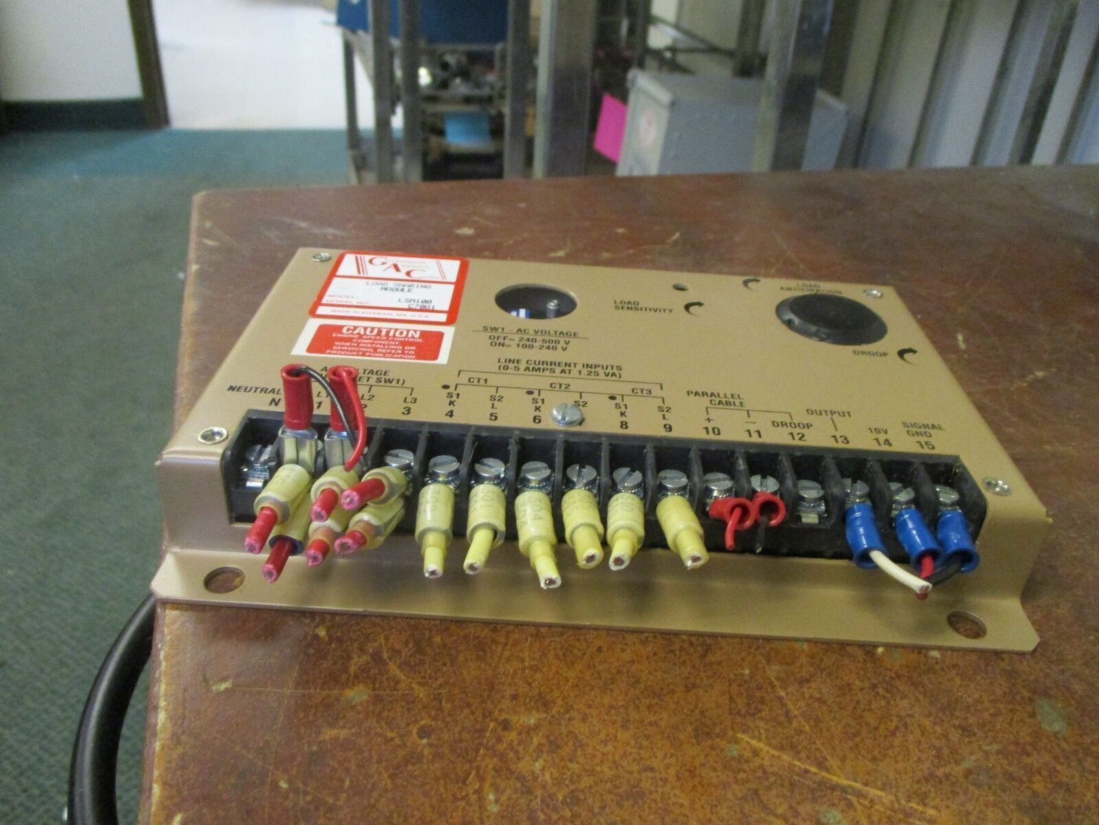 GAC Load Sharing Module LSM100 100-240/240-500V 0.5A@1.25VA Used