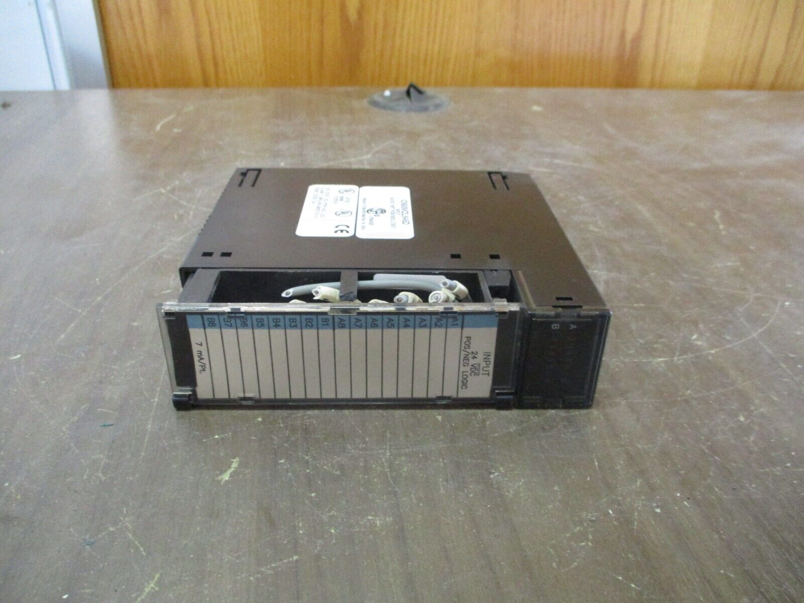 GE Fanuc Input Module IC693MDL645D 24VDC 16PT POS/NEG Logic Used