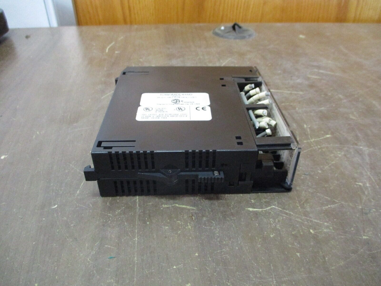 GE Fanuc Input Module IC693MDL645D 24VDC 16PT POS/NEG Logic Used
