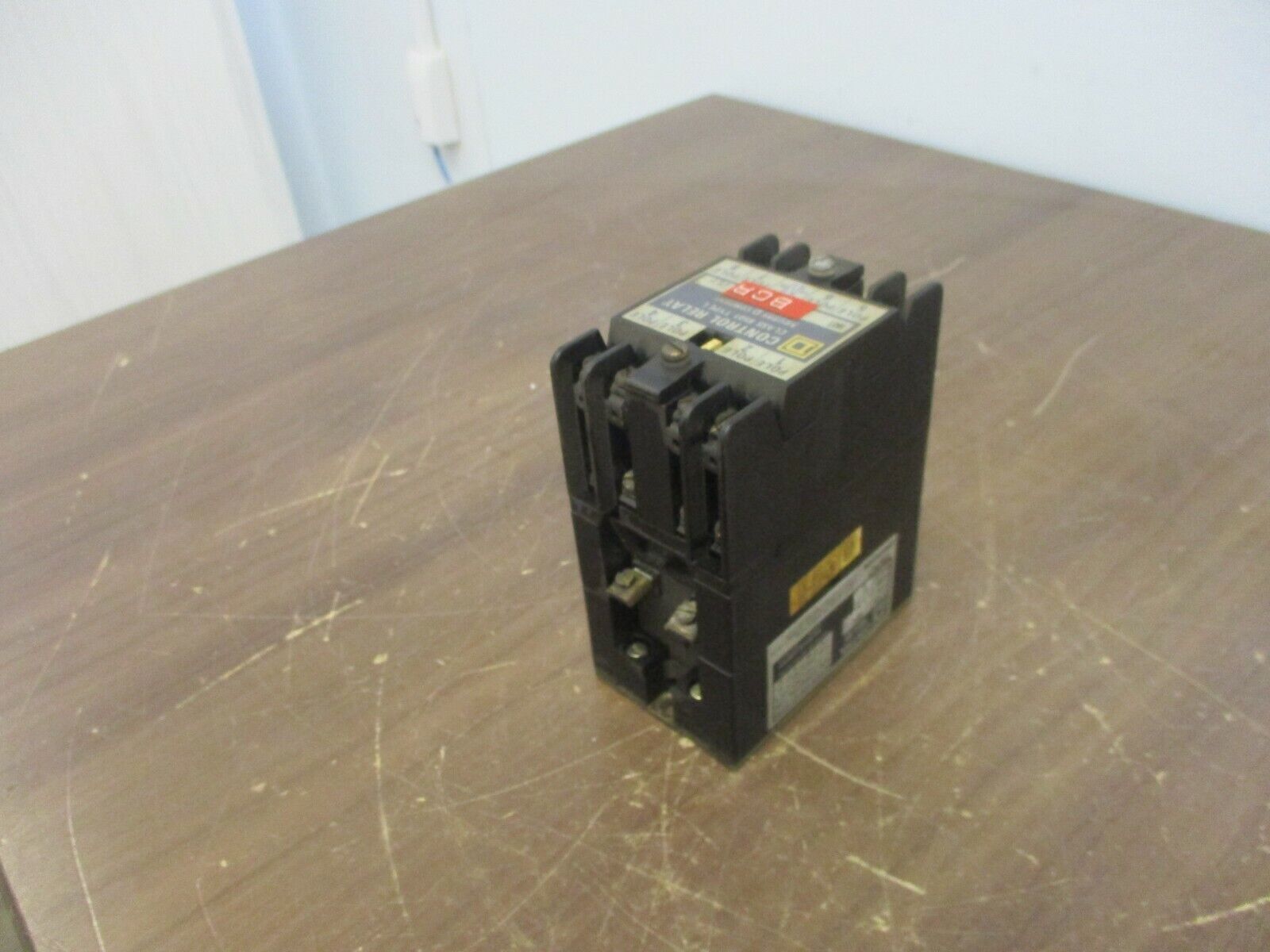 Square D Type L Control Relay 8501 L0-80 Ser. A 120V Coil 600V Used