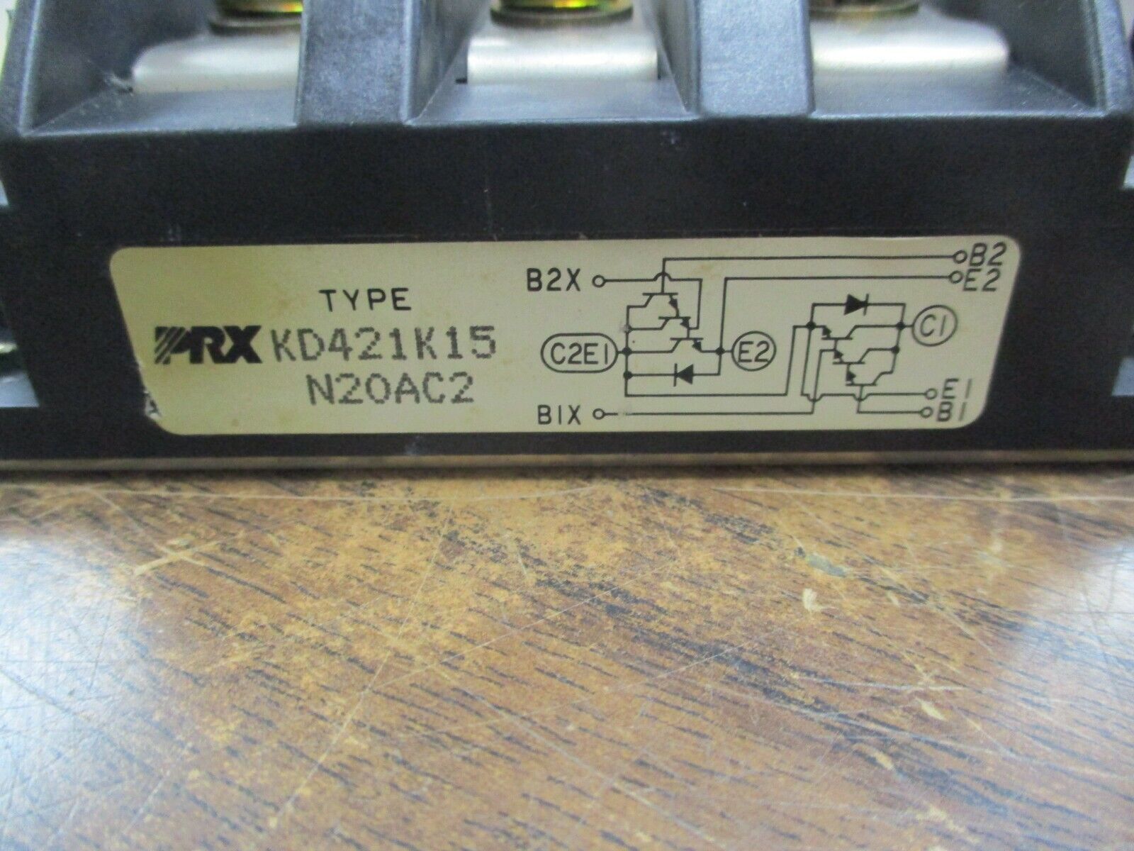 PRX Power Transistor Module KD421K15 N20AC2 Used