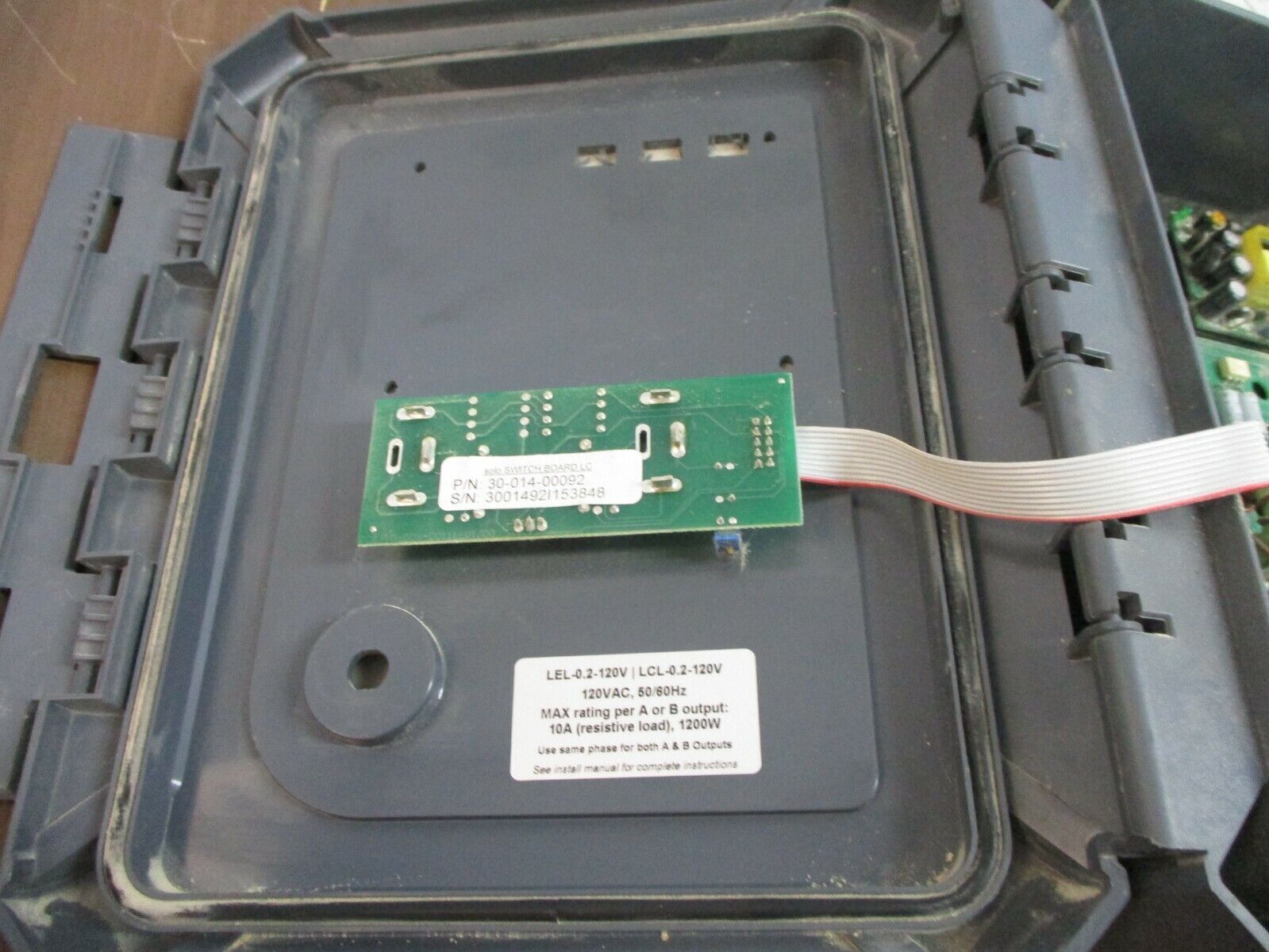 Once Solo LEL-0.2-120V AgriShift Lighting Controller 30-014-00135 Used