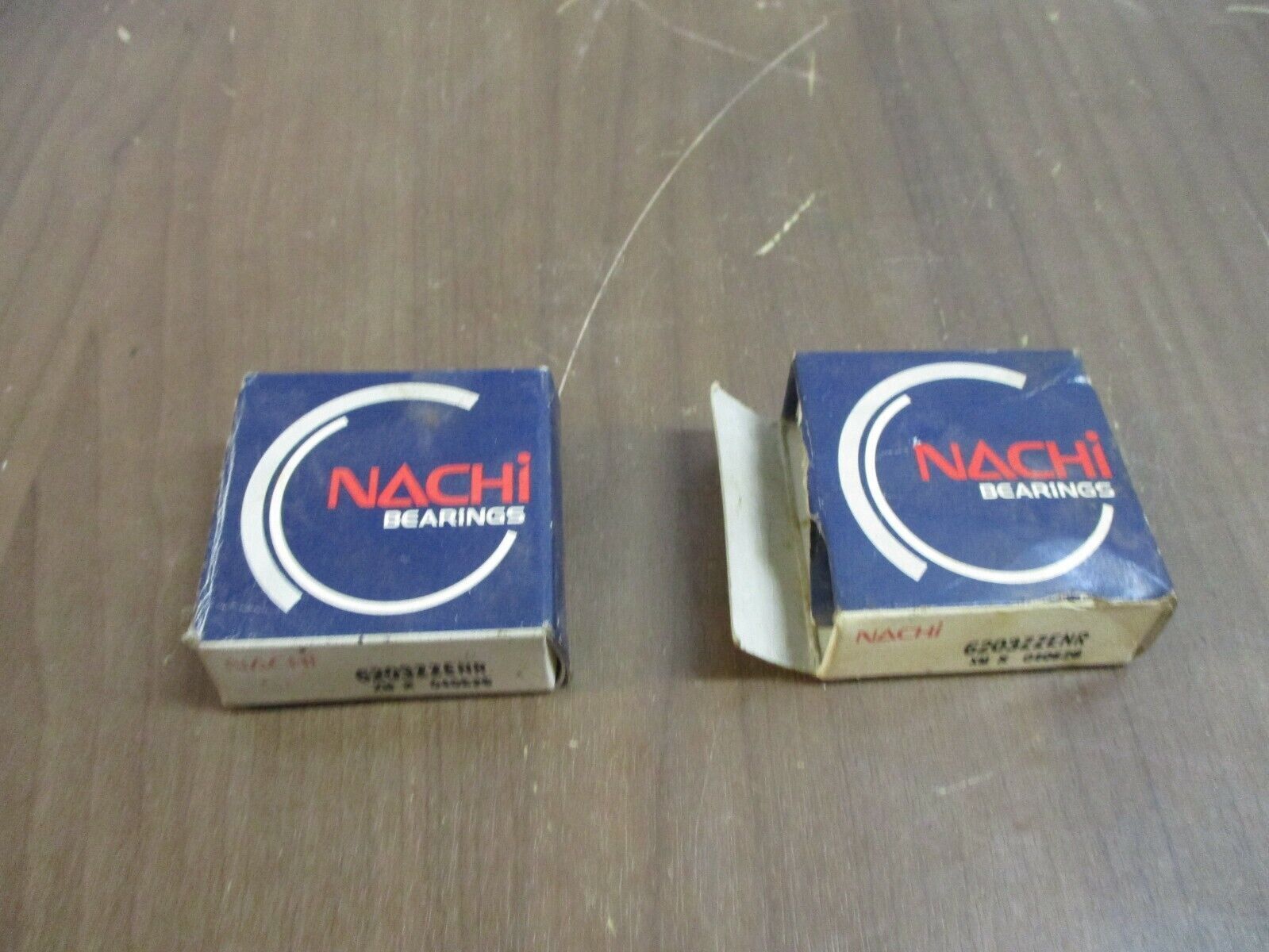 Nachi Ball Bearing 6203ZZENR / 6203ZE *Lot of 2* New Surplus