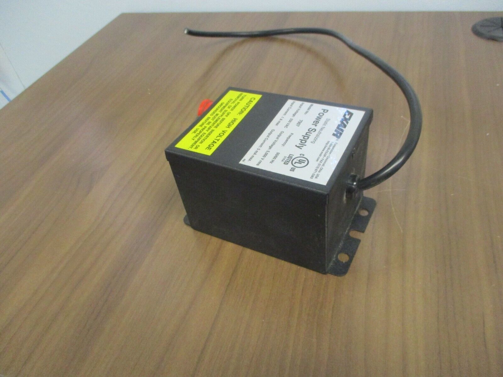 Exair Static Neutralizing Power Supply 7907 50/60Hz Input: 230VAC, 0.1A Used