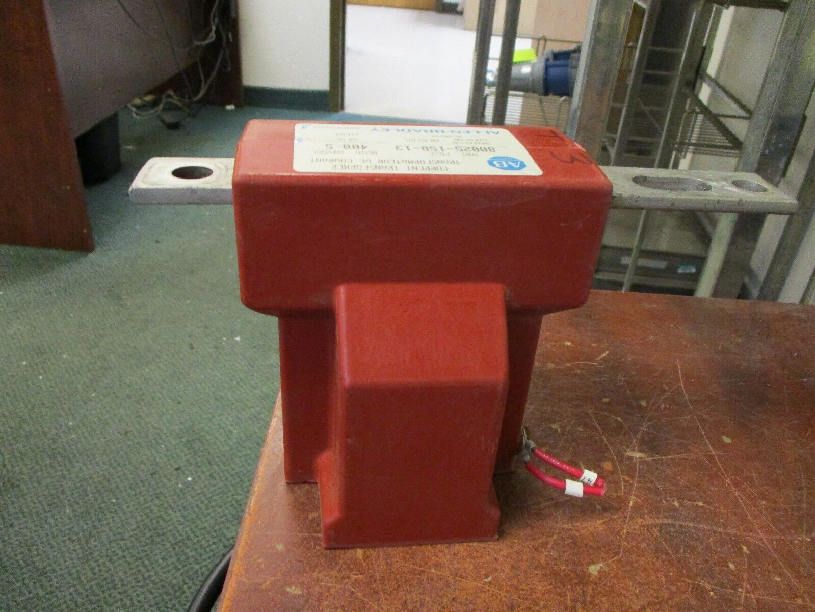 Allen-Bradley Current Transformer 80025-158-13 Ratio: 400:5A 60Kv BIL 60Hz Used