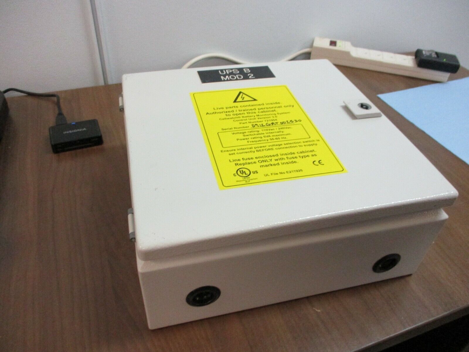 Cellwatch Battery Monitoring System Control Unit 721004 Ver. 3.0 110/240V 5VA