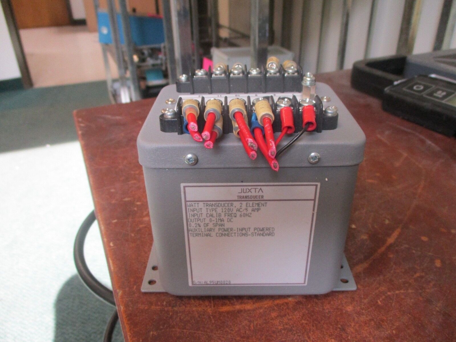 Yoksgawa Juxta Watt Transducer 248953-540-AFA-0-0 3Ph 3W 2Element Used