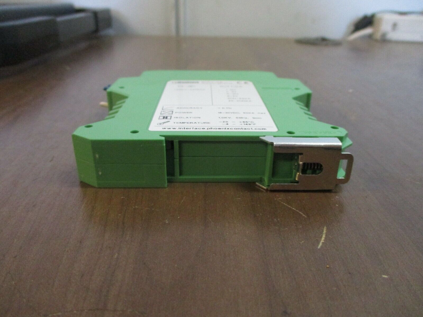 Phoenix Contact MCR-T-UI-E Temperature Transducer 2814113 24VDC Used