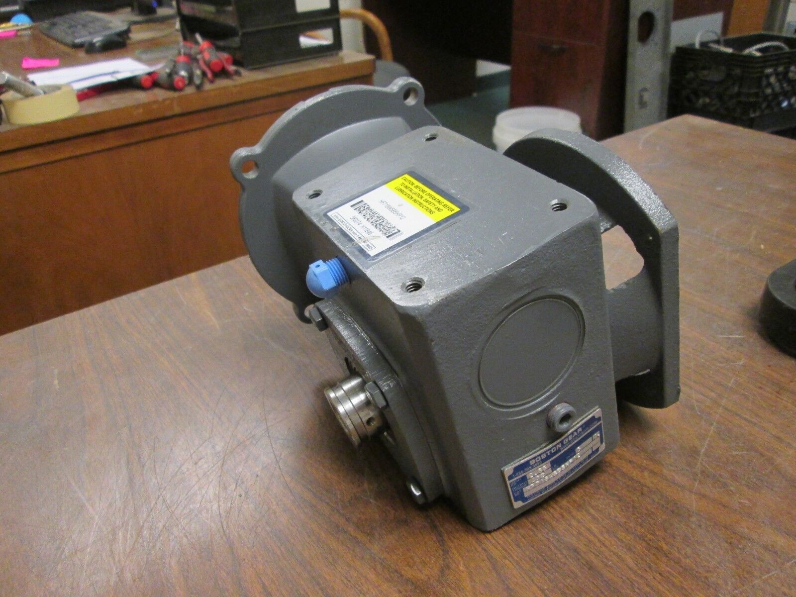 Boston Gear Reducer HF718W5B5HP12 Ratio 5:1 2.55 HP IN 432 LB-IN Torque Out