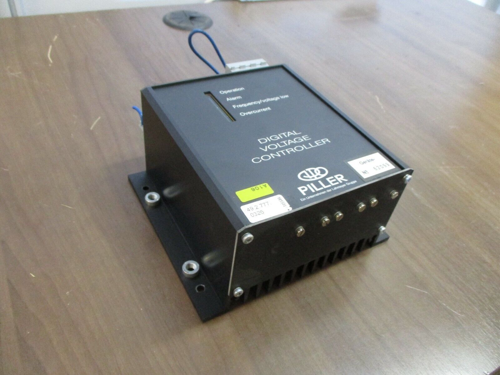 Piller Digital Voltage Controller 49.2.777.0326 Used