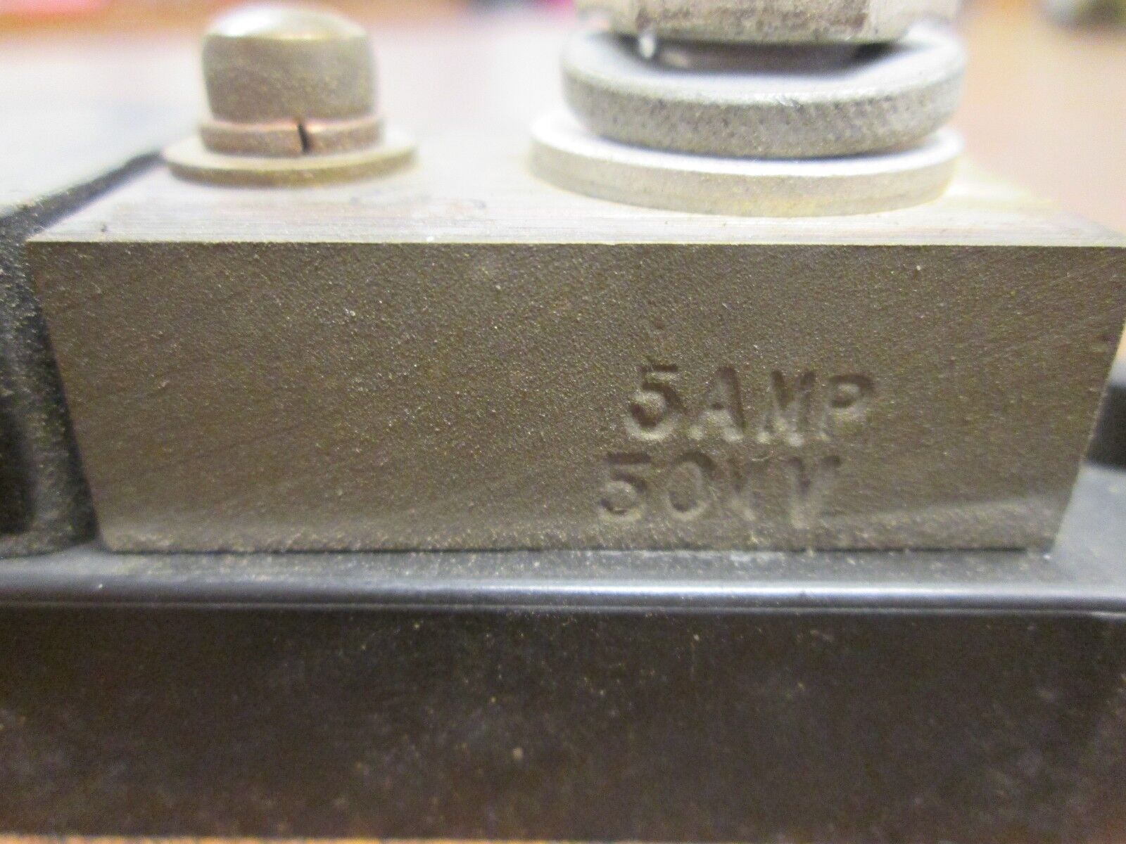 Ram Meter DC Shunt , HA 5 50 , 5A , 50MV , Used