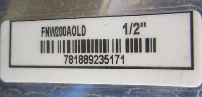 FNW Stainless Steel Ball Valve FNW200AOLD 1/2" 316 SS *No Box* New Surplus