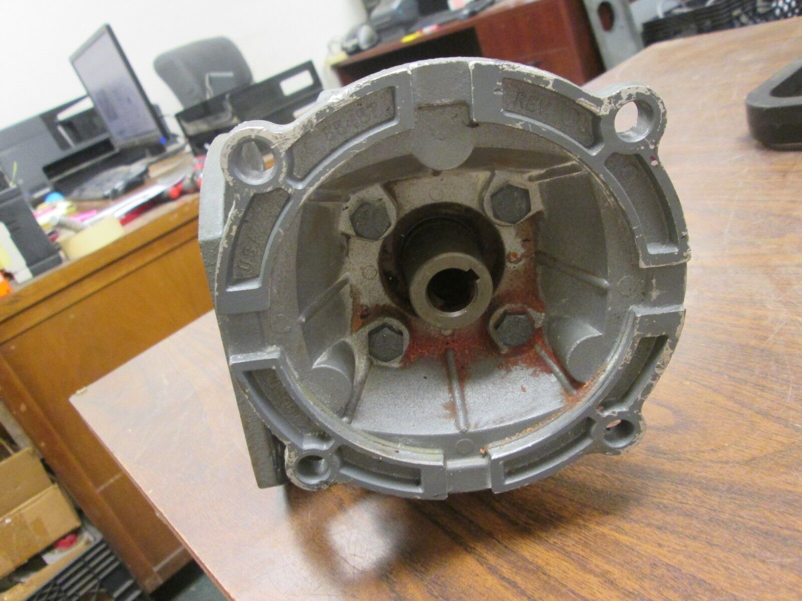Boston Gear Reducer HF718W5B5HP12 Ratio 5:1 2.55 HP IN 432 LB-IN Torque Out Used