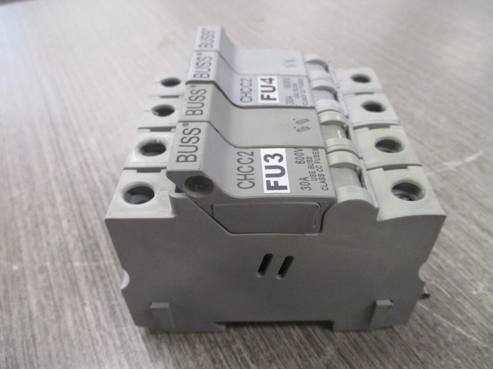 Buss Fuseholder CHCC 2 30 A 600V 2P *Lot of 2* Used