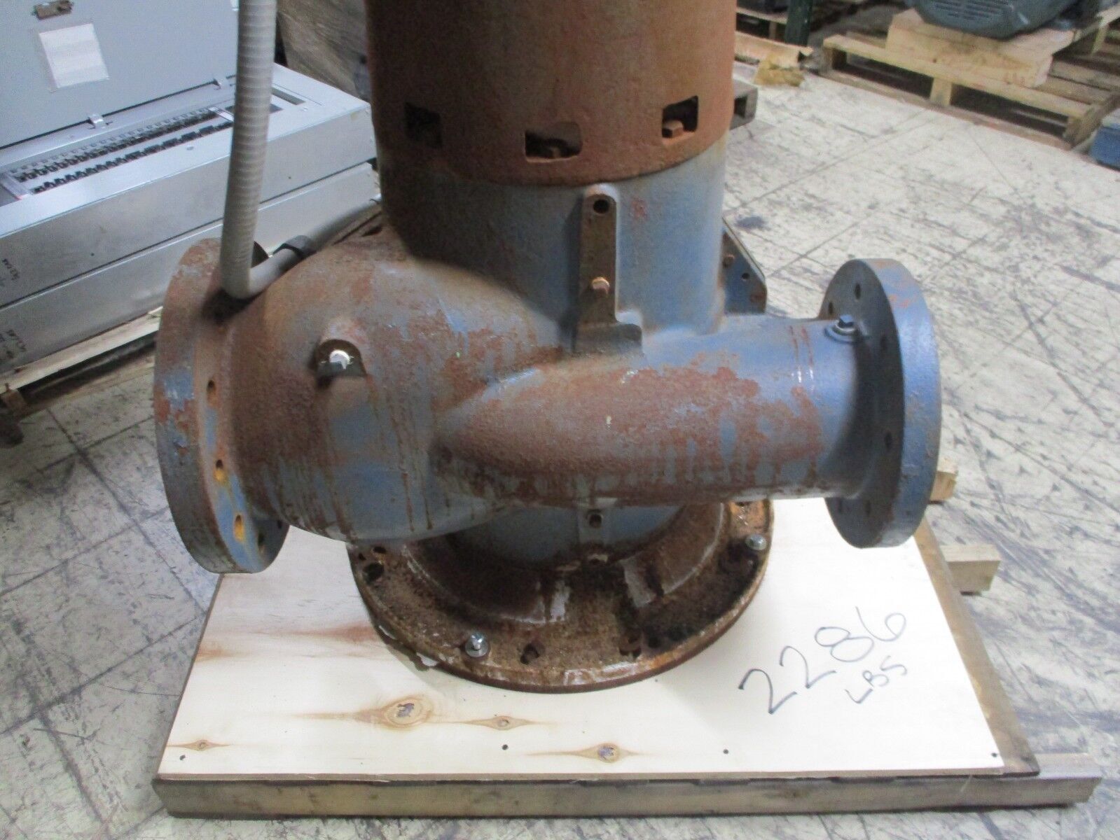 Aurora / Marathon Vertical Centrifugal Pump 8X10X15B 50HP 60Ft Head 2450GPM Used