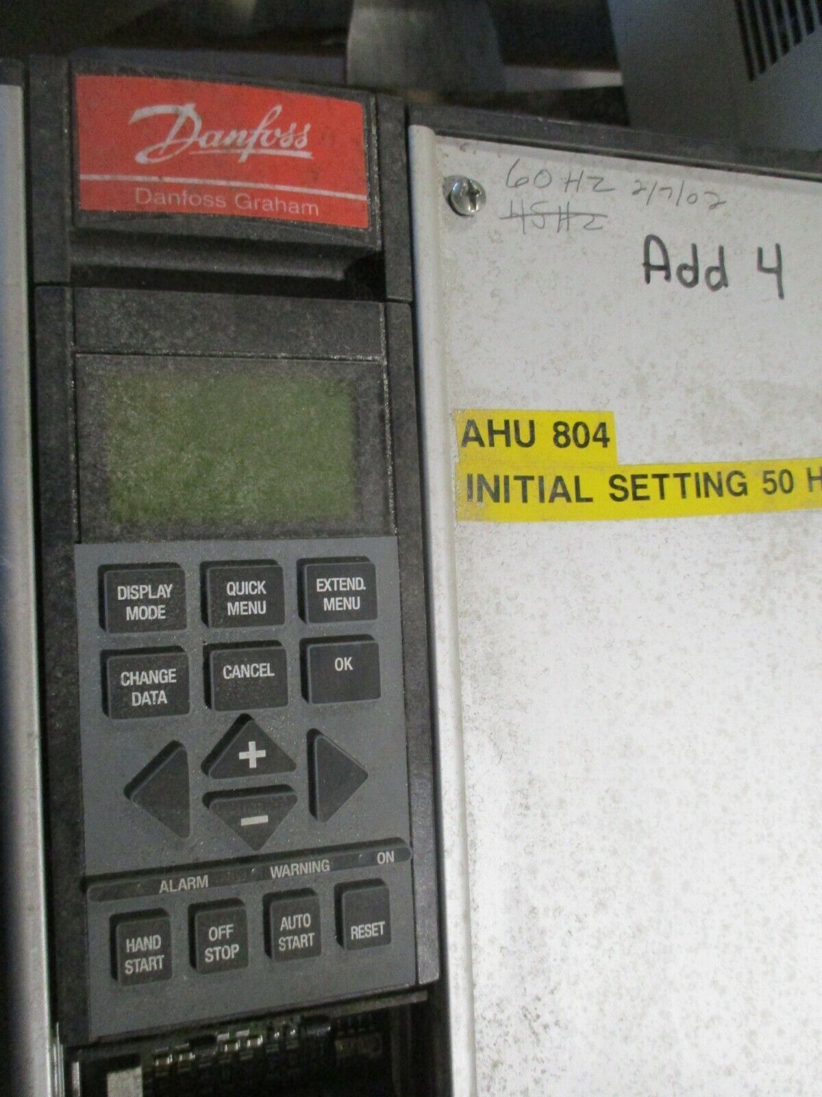 DanFoss VLT 6062 AC Drive 175Z7371 60HP Used