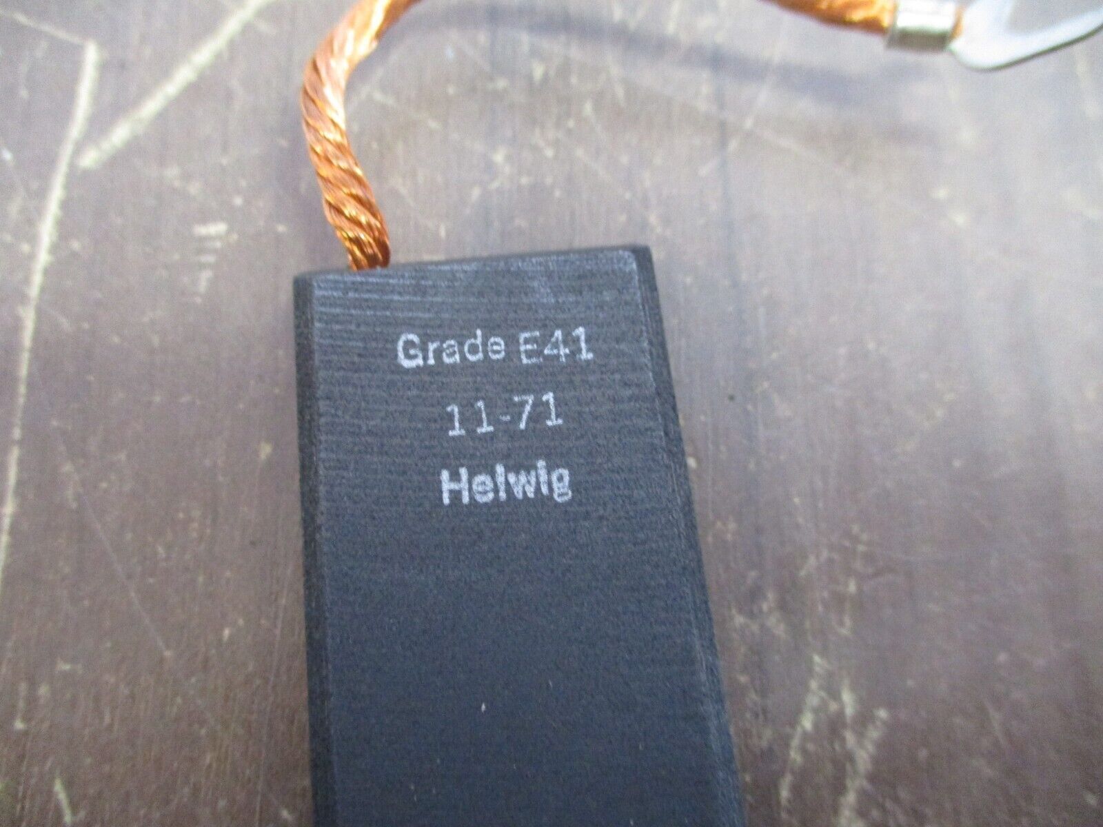 Helwig Carbon Brush 11-71 Grade E41 *No Box* New Surplus