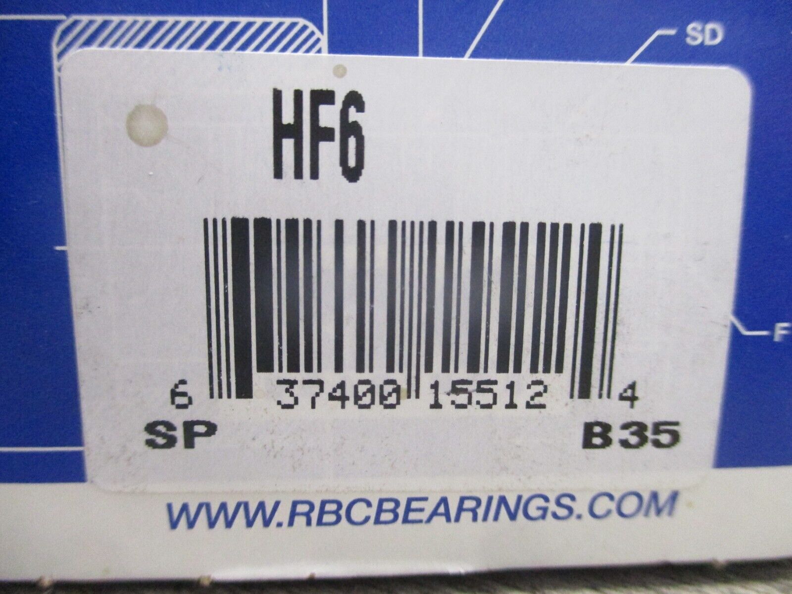 RBC Rod End HF6 *Lots Of 2* New Surplus