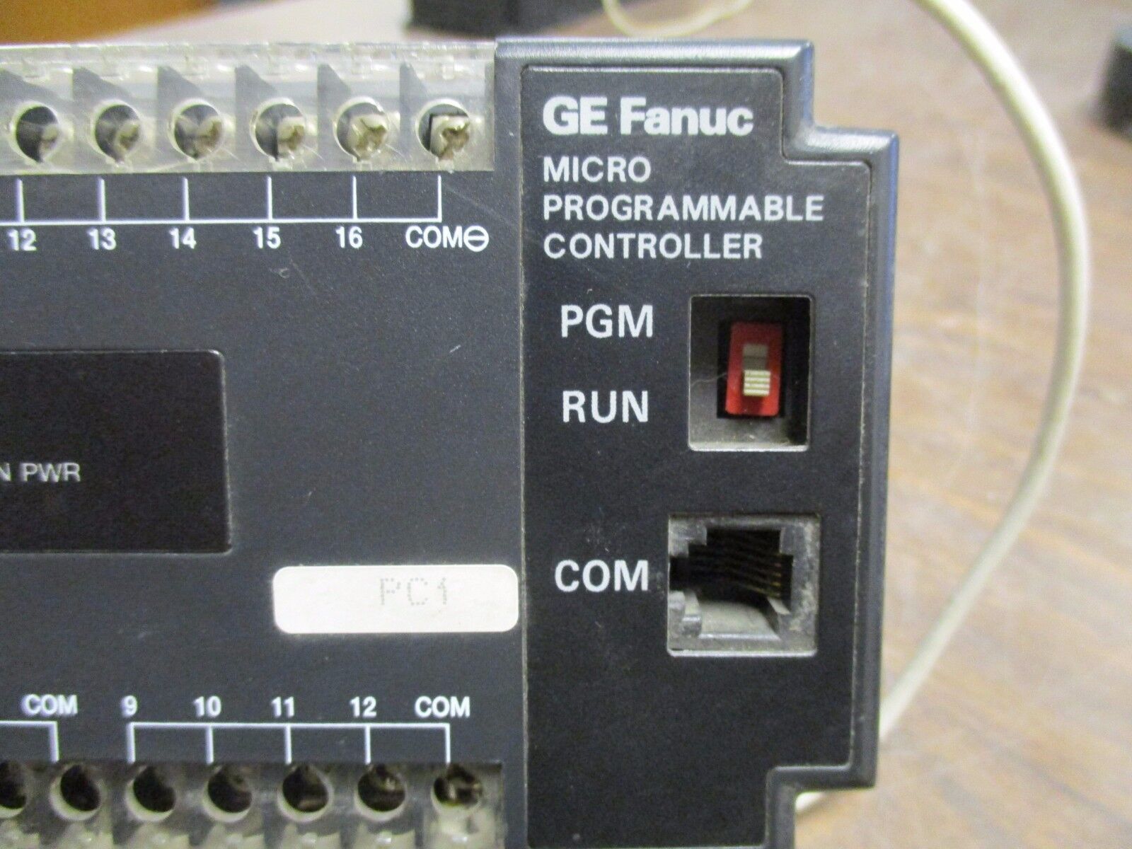 GE Fanuc Micro Programmable Controller IC620MDR128A 24VDC Used