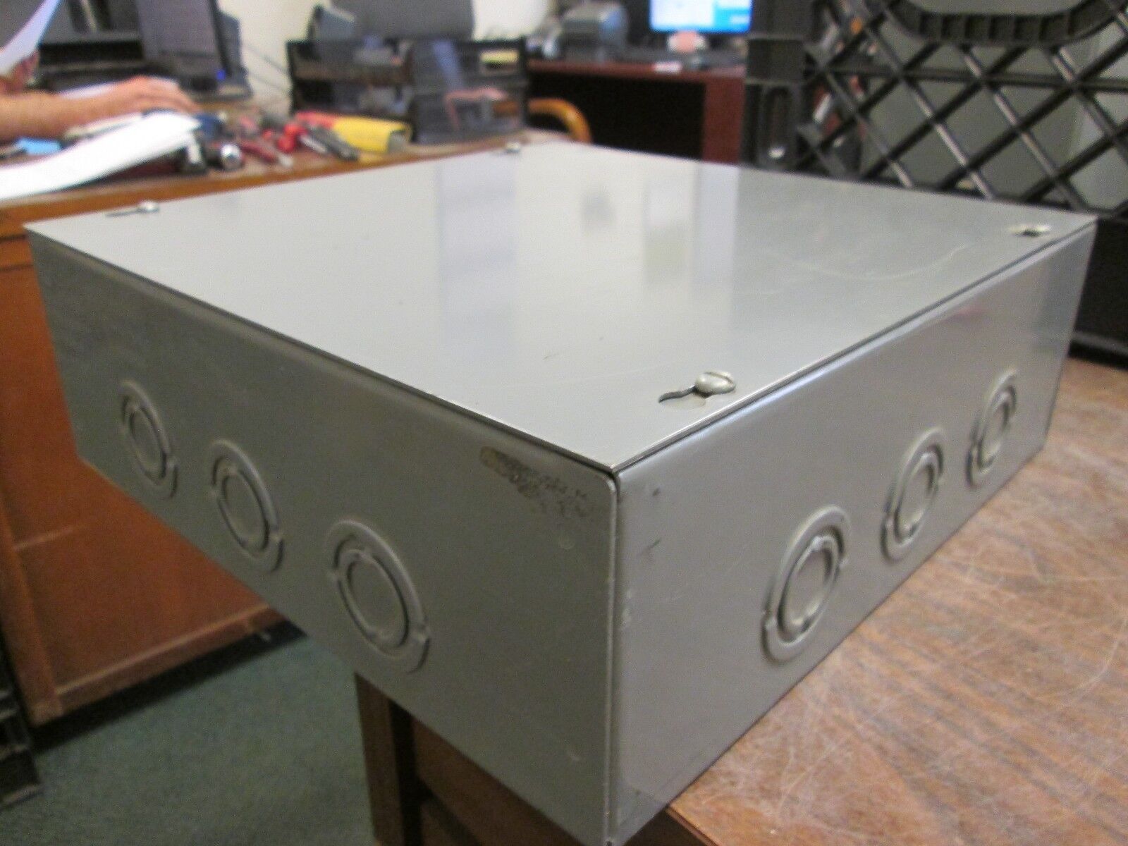 Enclosure Steel 12x12x4" New Surplus