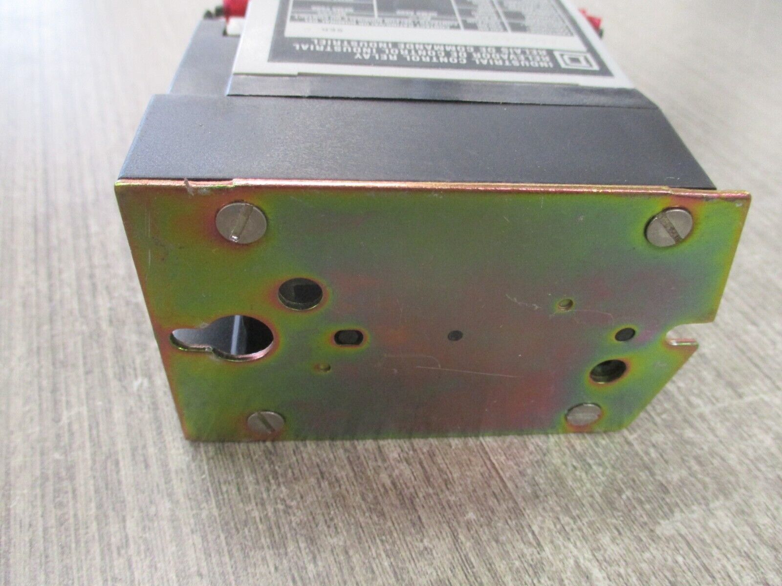Square D Industrial Control Relay 8501X033 Ser. A 120V Coil 20A Used
