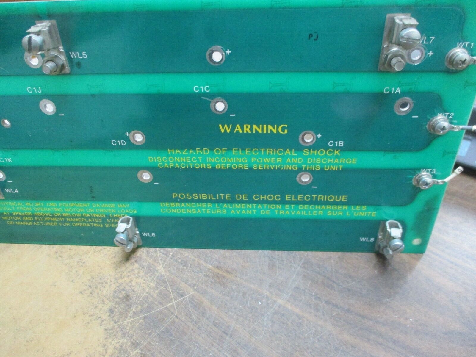 Vee-Arc Capacitor Assembly Board 930-107 Used