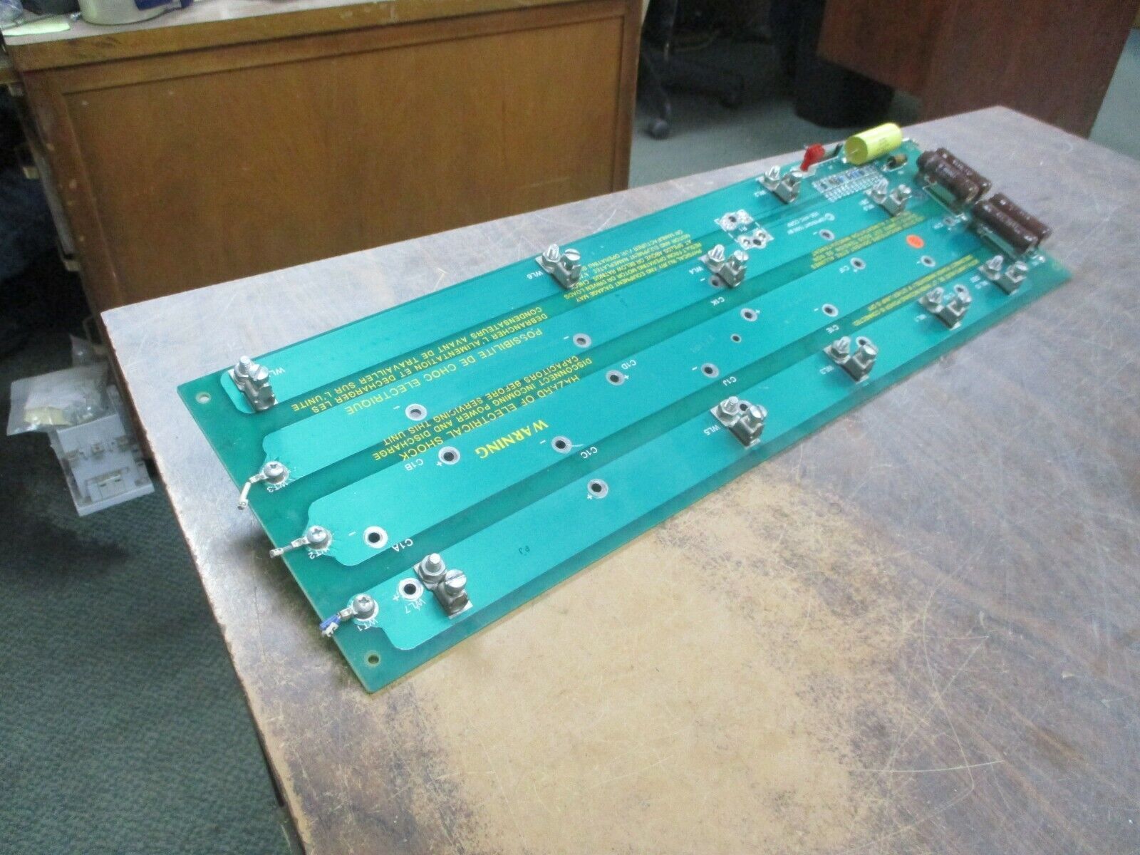 Vee-Arc Capacitor Assembly Board 930-107 Used