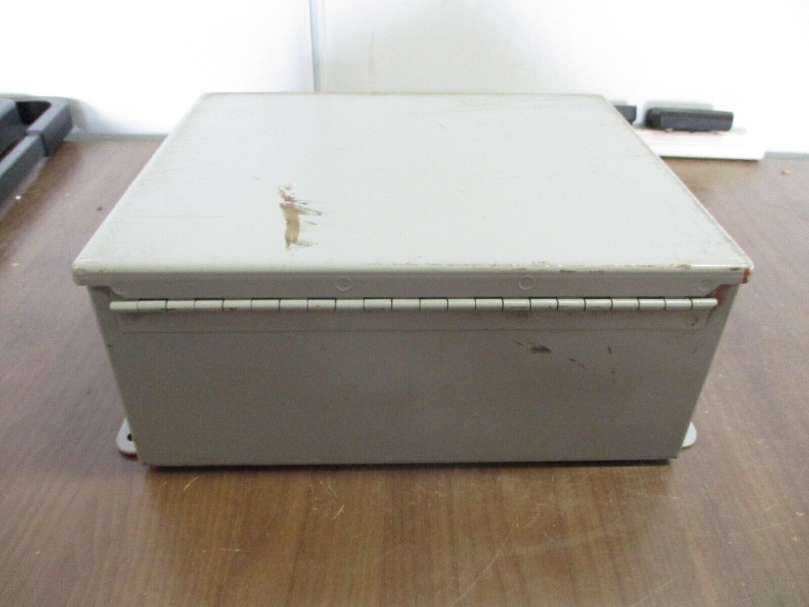 Hoffman Type 12, 13 Enclosure A-1210CH Size: 12x10x5" Used