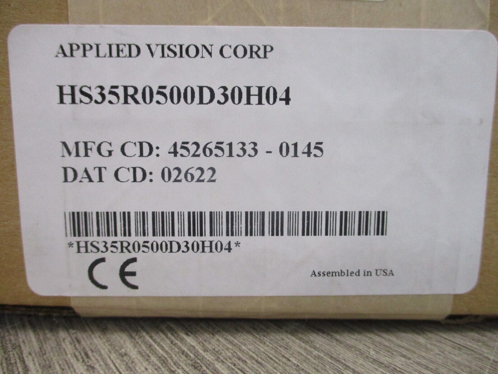 Dynaper Encoder H53R0500D30H04 New Surplus