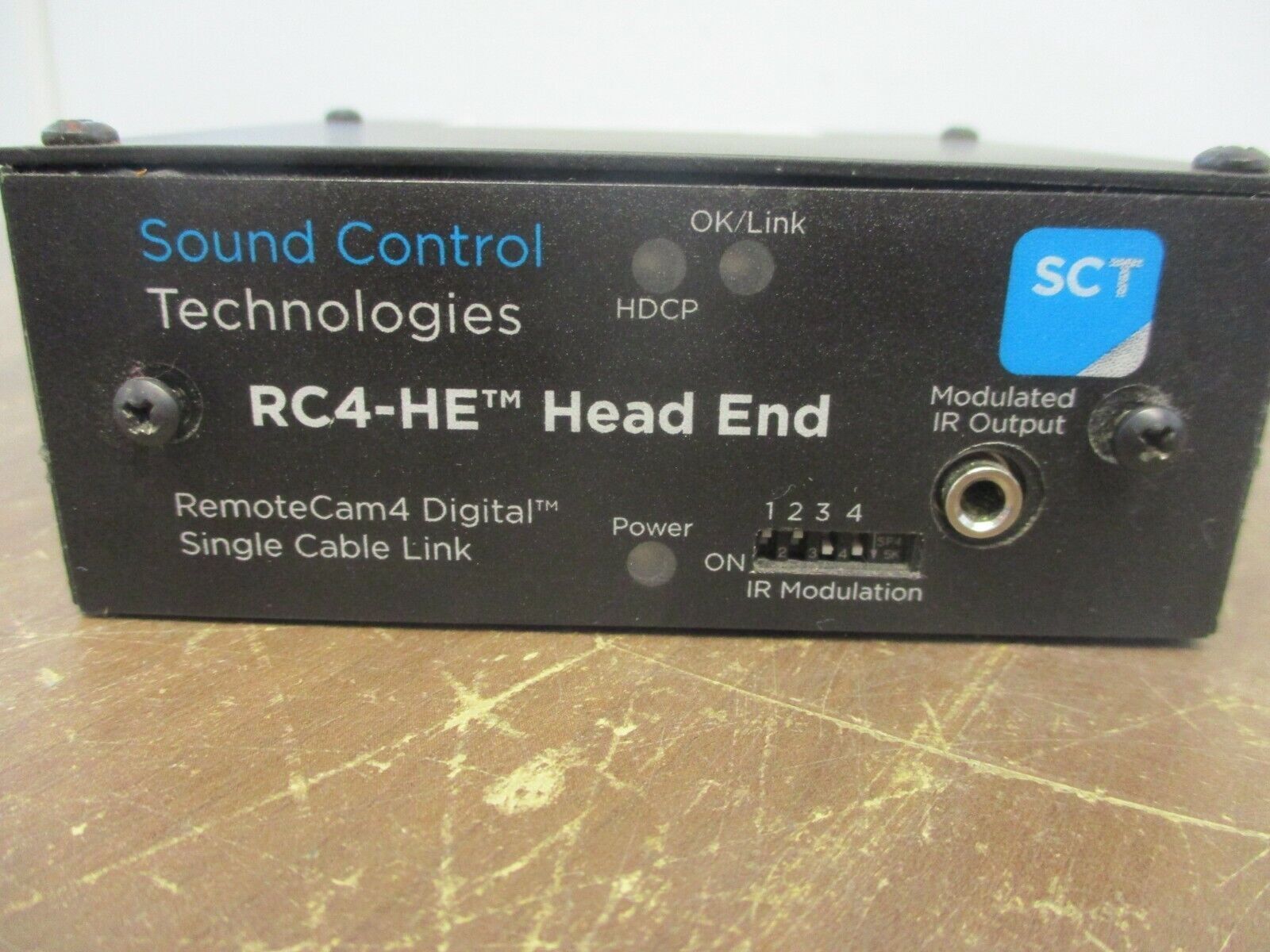 Sound Control Technologies RemoteCam4 Head End Receiver RC4-HE Cisco Compatible